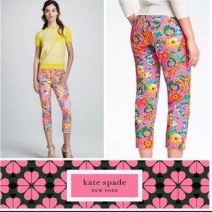 Kate Spade floral jeans - Broome Street - size 24